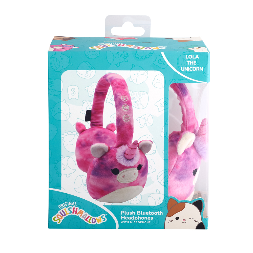 Lazerbuilt Headset Bluetooth Squismallows plush Lola