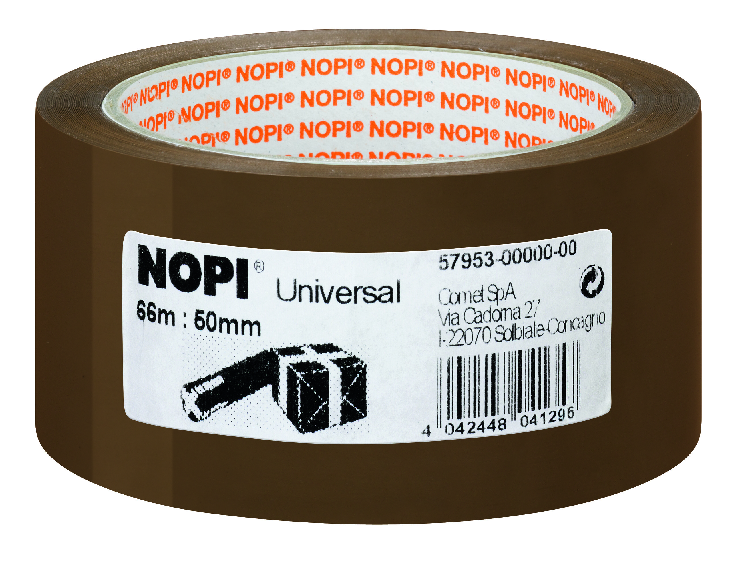 tesa NOPI Universal 66m 50mm braun Heften,Lochen,Kleben
