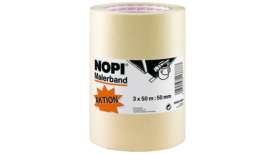 tesa NOPI Malerband 50m 19mm Heften,Lochen,Kleben