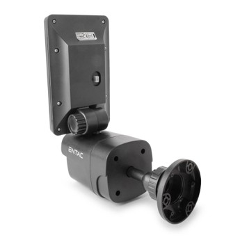 Entac LED Solar-Wandstrahler mit Bewegungsmelder 4W LED