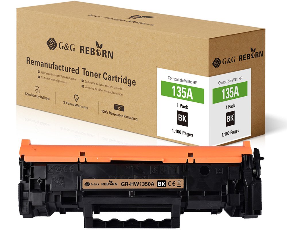 G&G Reborn-Toner kompatibel mit HP 135A / W1350A