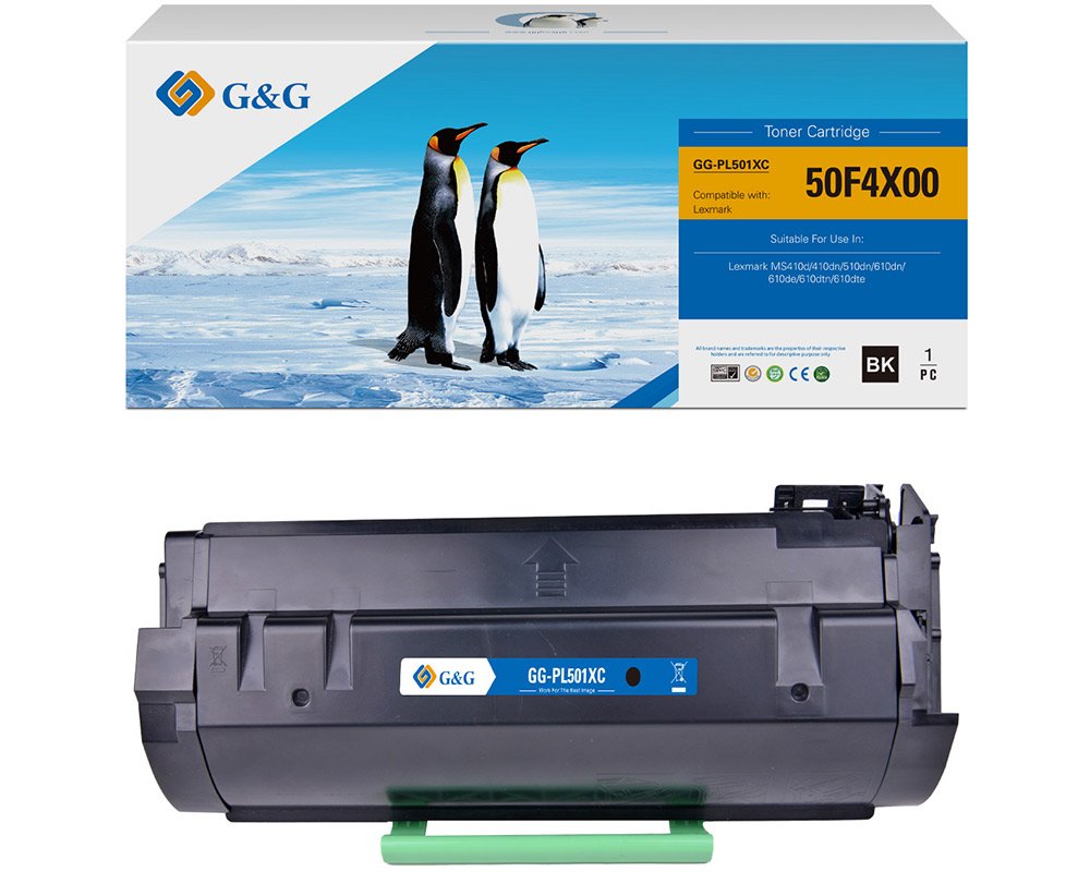 G&G XL-Toner kompatibel mit Lexmark 502X/ 50F2X00 Toner Lexmark
