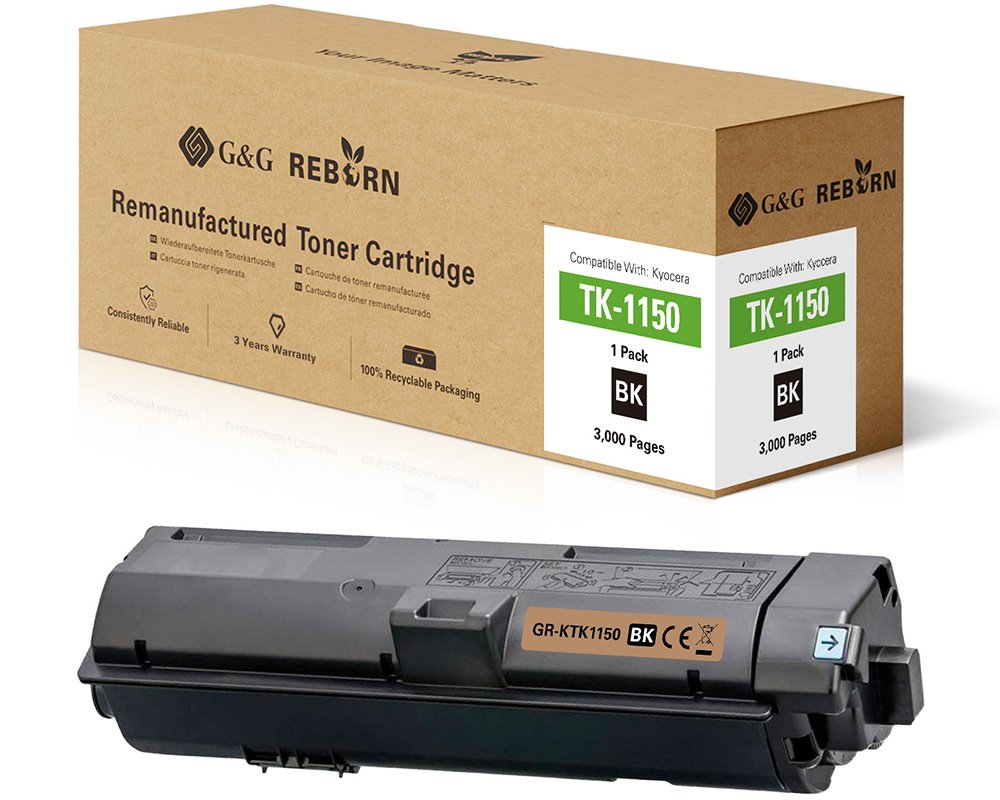 G&G Reborn-Toner kompatibel mit Kyocera TK-1150