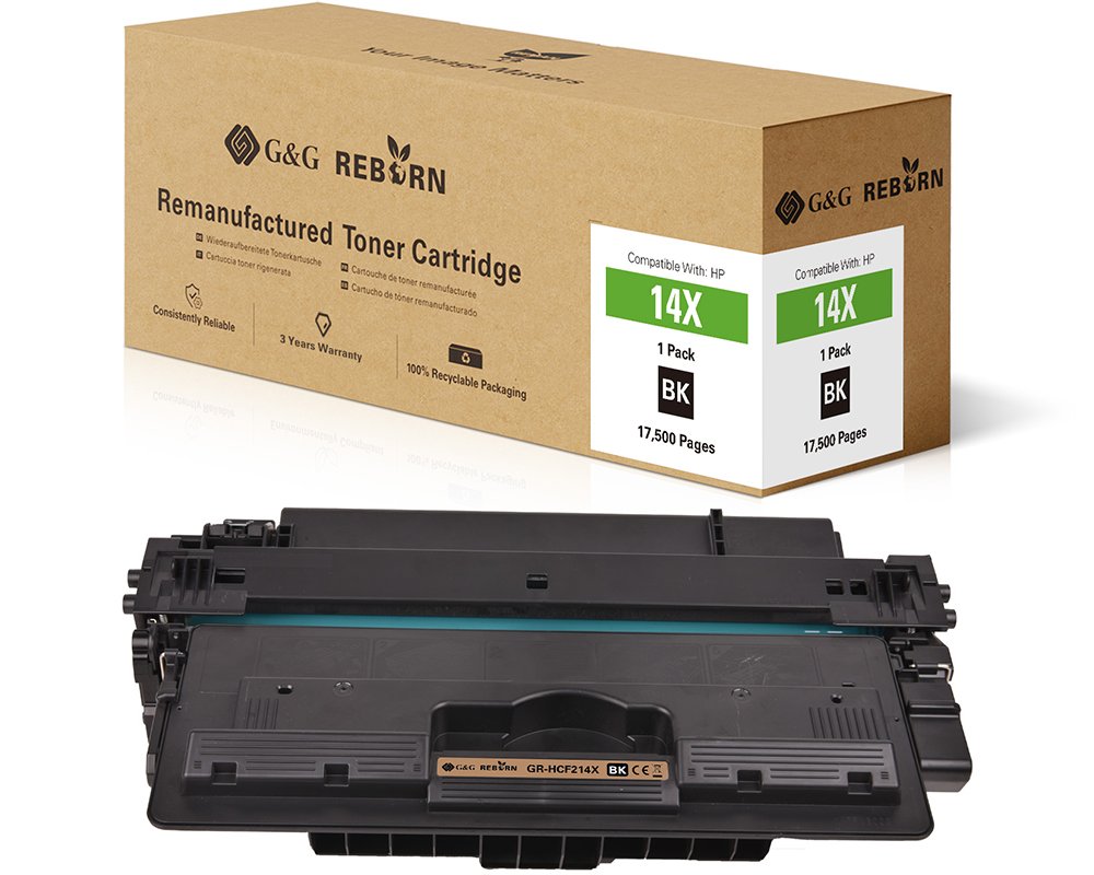 G&G Reborn-Toner kompatibel mit HP 14X / CF214X