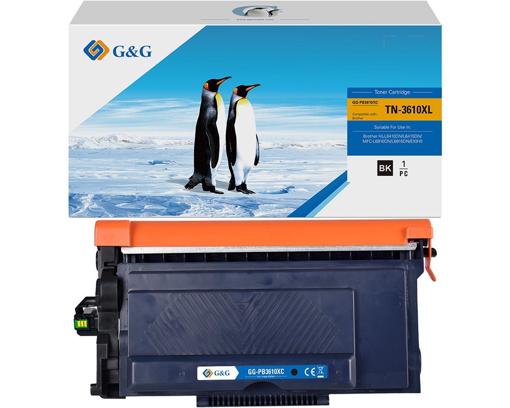 G&G XXL-Toner kompatibel mit Brother TN-3610XL