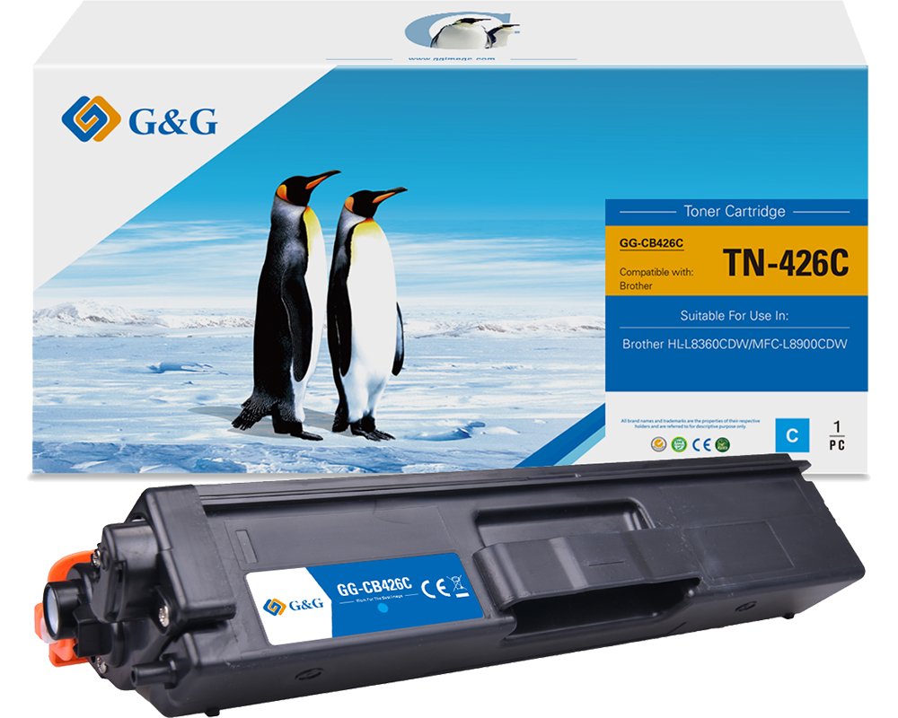 G&G XXL-Toner kompatibel mit Brother TN-426C