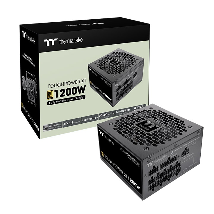 Netzteil Thermaltake Toughpower XT 1200W ATX3.1/GEN5 80+G BK retail Netzteile PC