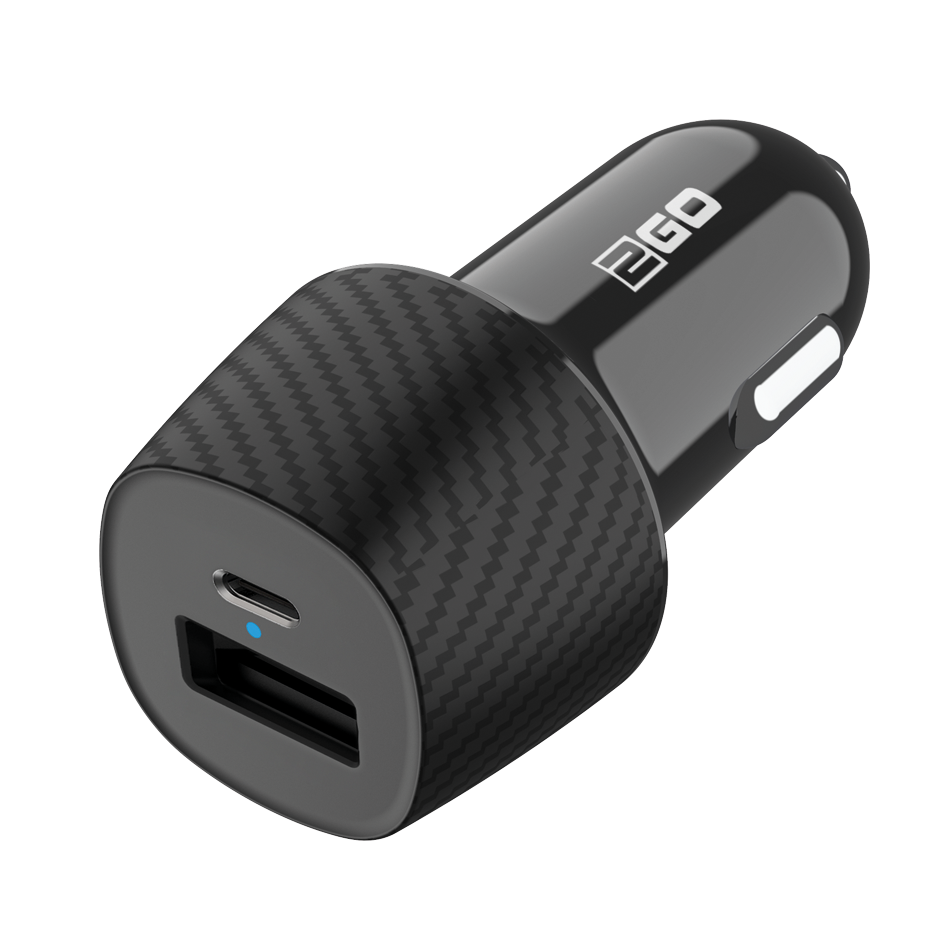 2GO KFZ-Ladegerät 20W USB-C inkl. Kabel 100cm  Fast Charge KFZ Zubehör