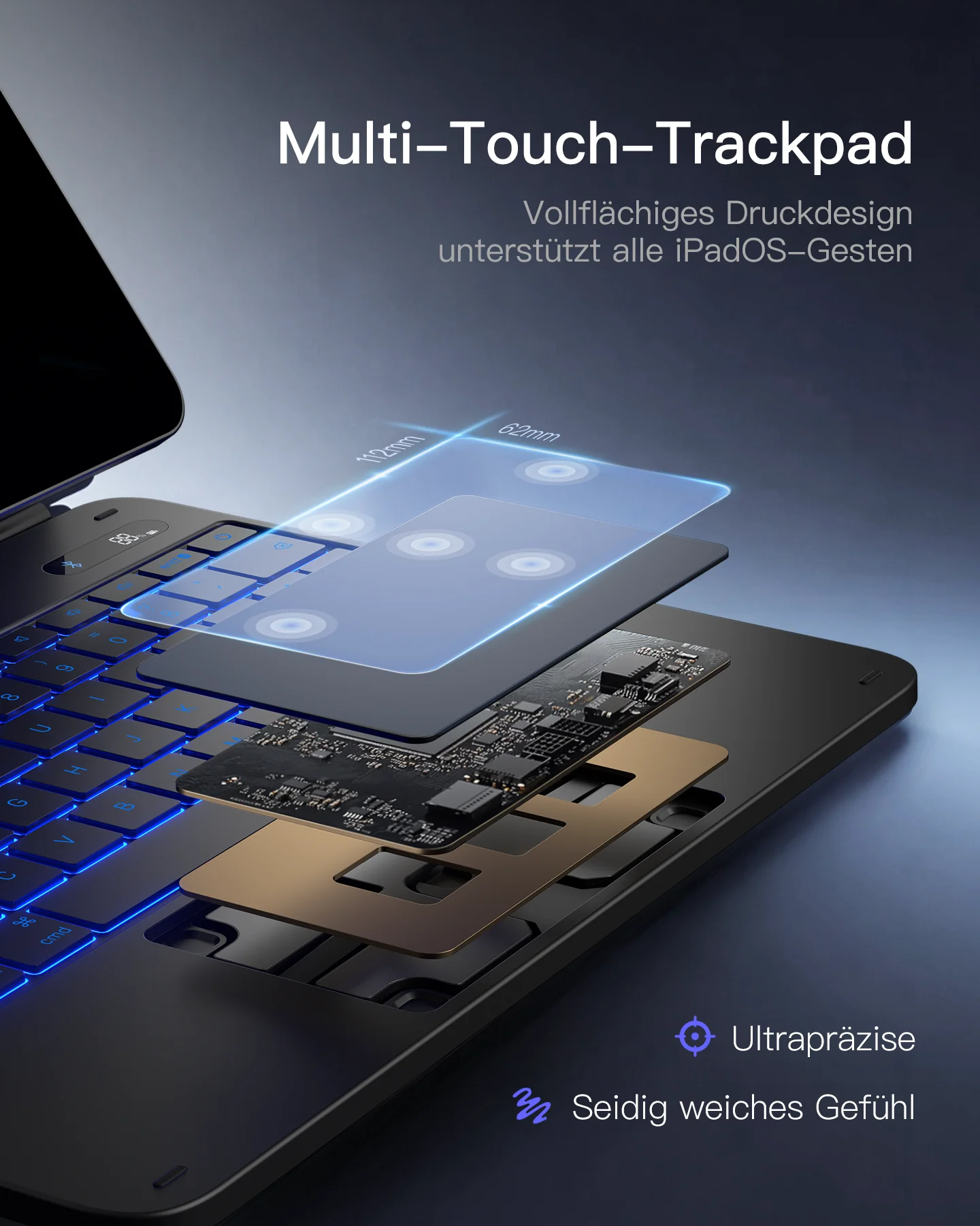 inateck Keyboard iPad 13