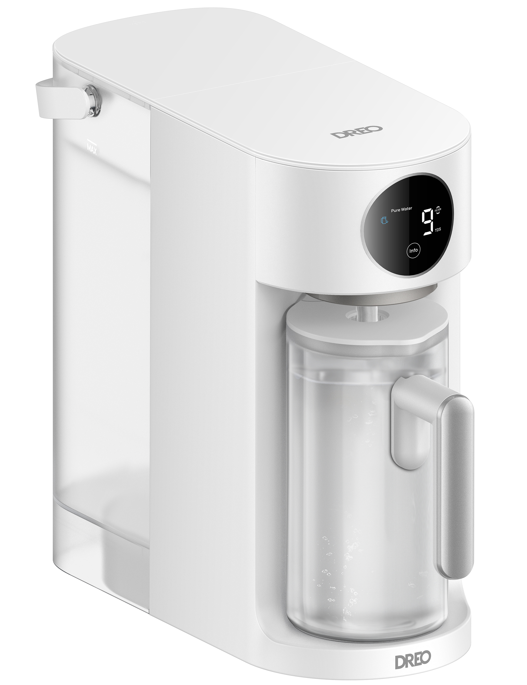 Dreo - RO Water Filter 7-in-1, TDS Display, Self-Cleaning