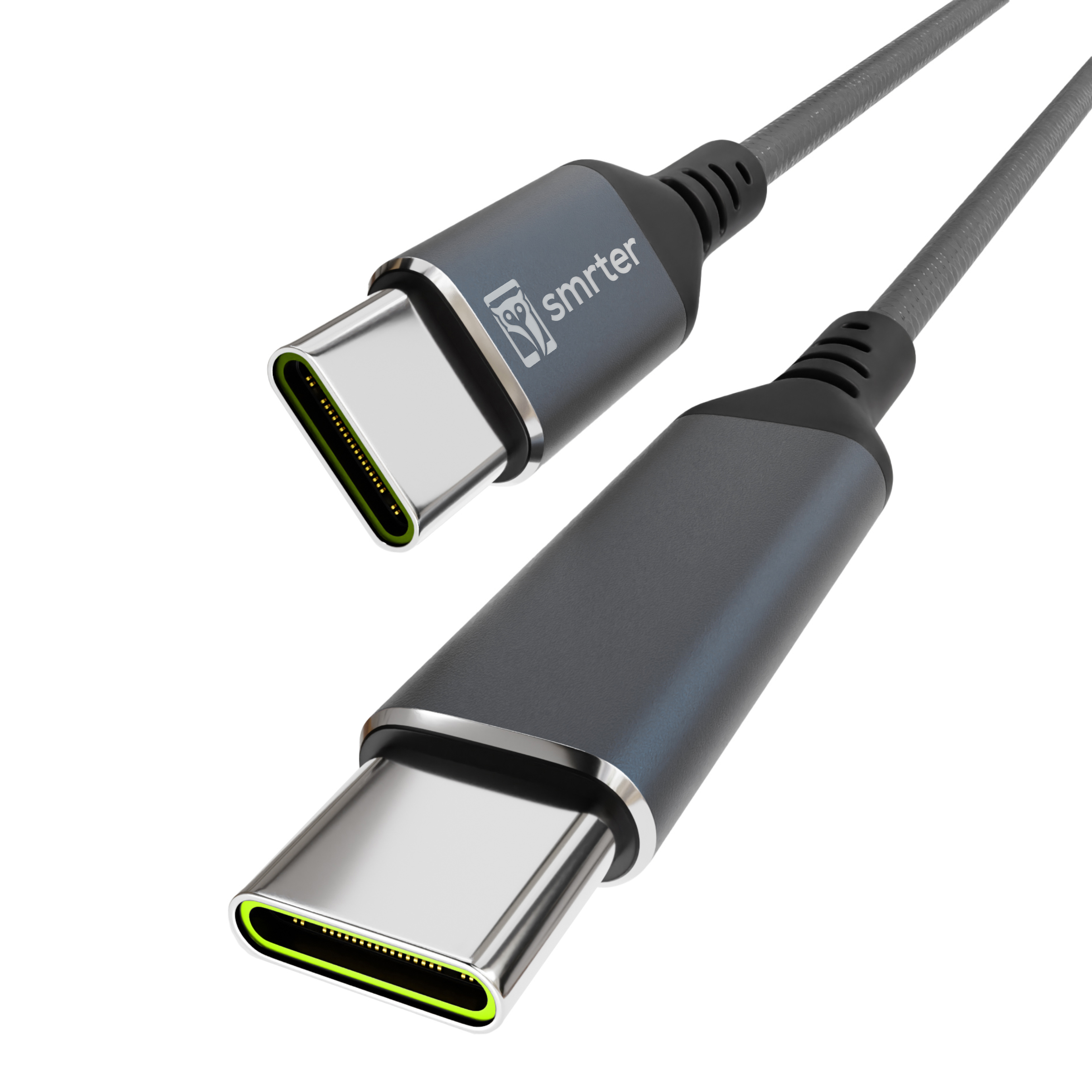 smrter SPEEDY 100 Daten-& Ladekabel 100W PD, USB-C, 100cm BK retail Ladekabel