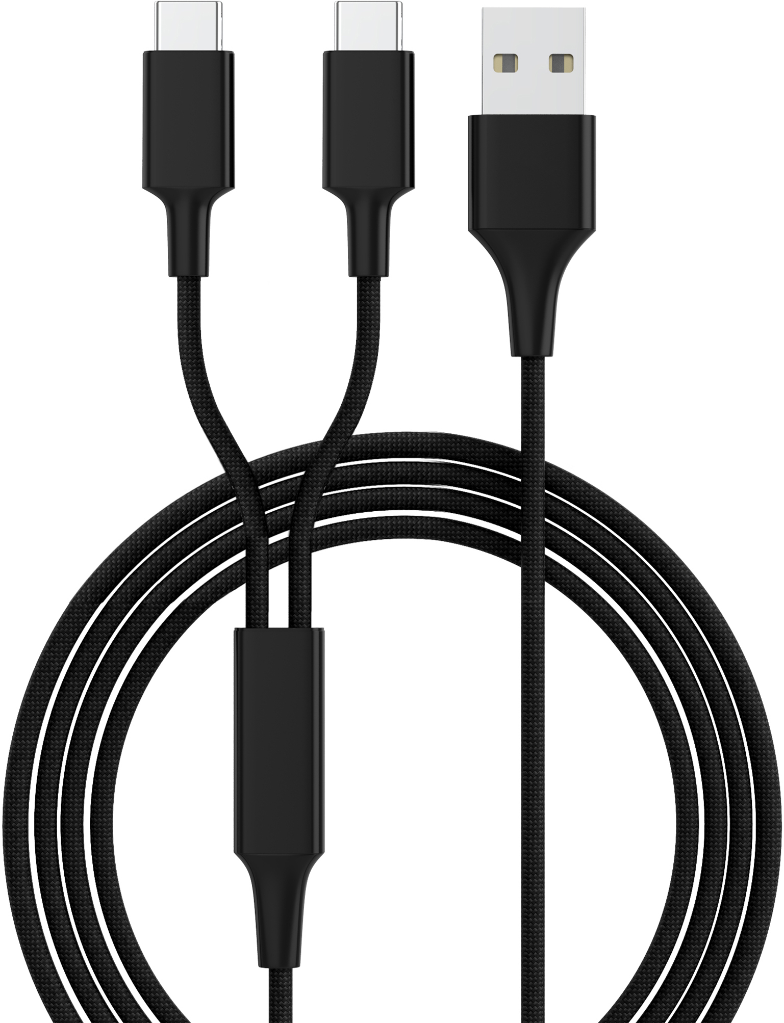 smrter Hydra DUO Ladekabel, Typ USB-C, 120cm, black retail Ladekabel
