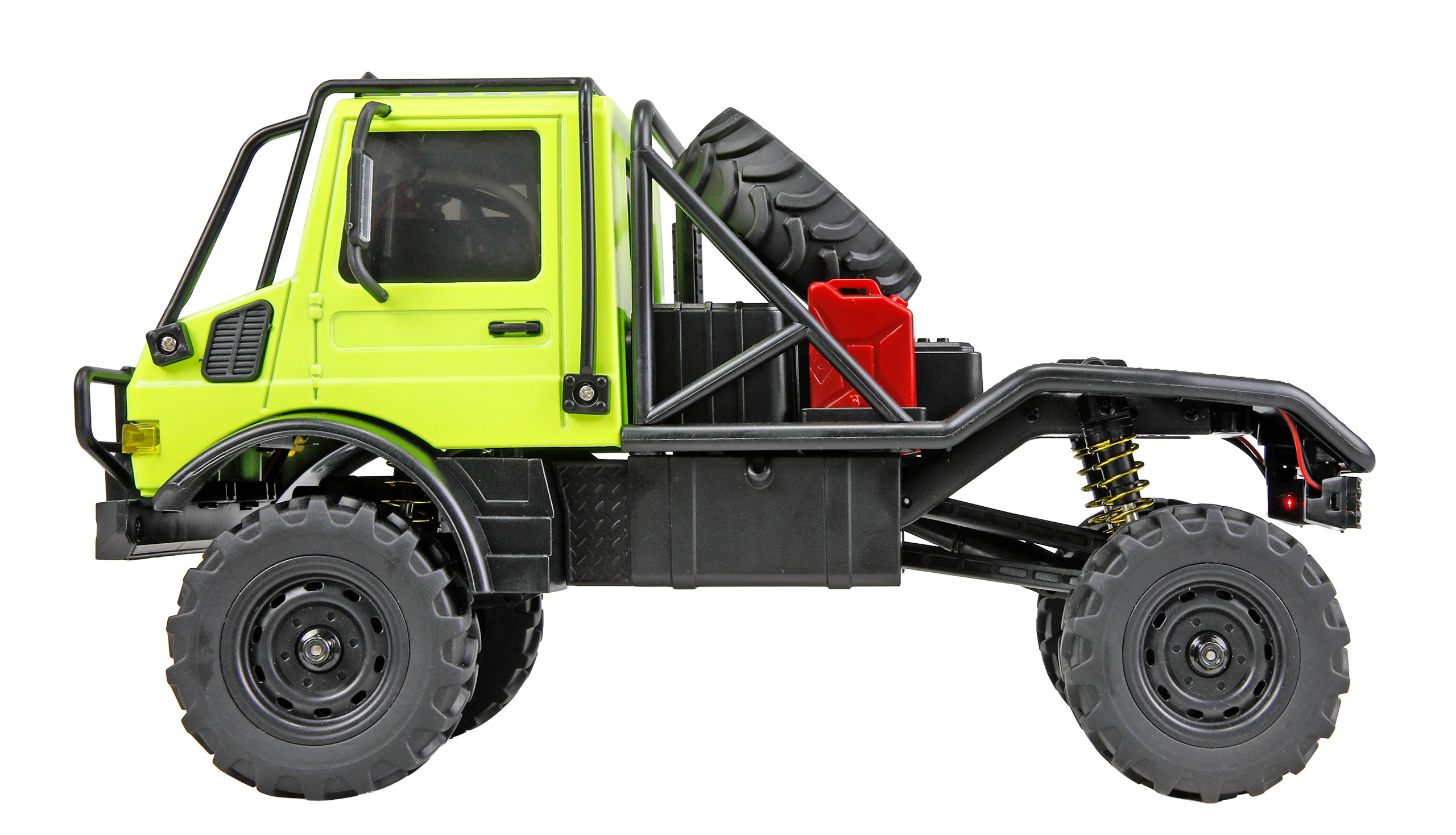 Amewi MercedesBenz UnimogU4000 ScaleCrawler 4WD 1:18RTR grün