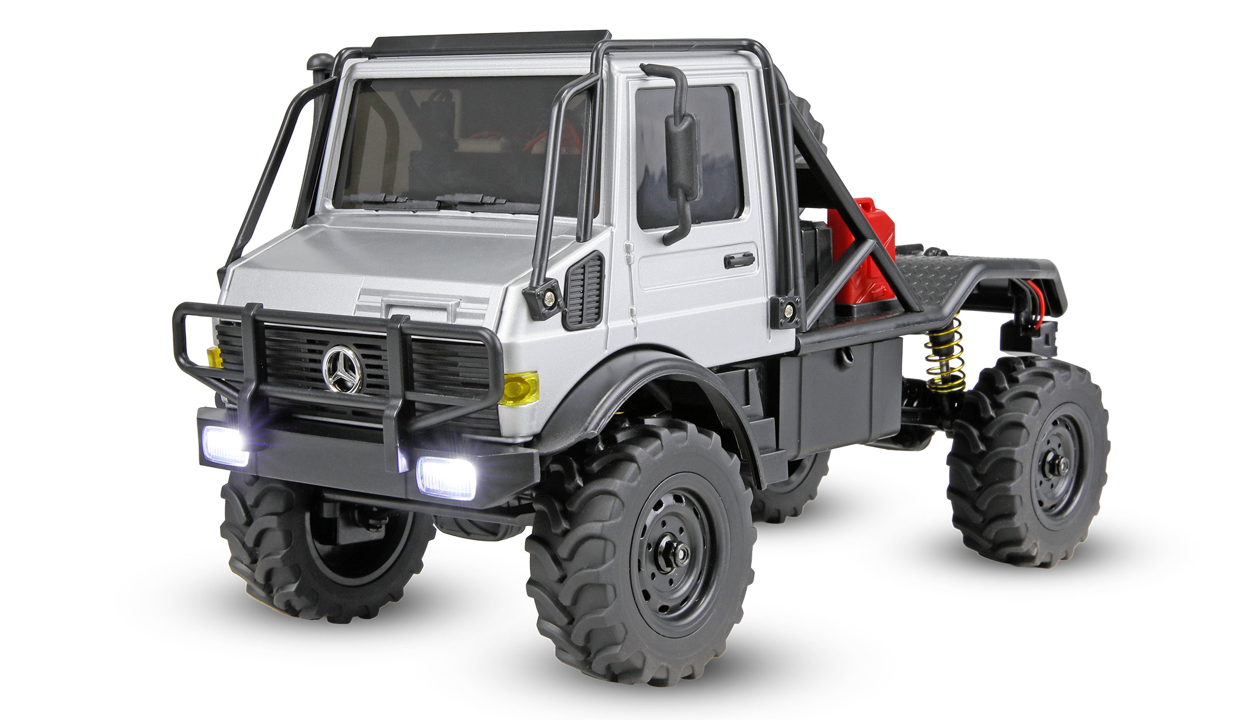 Amewi MercedesBenz UnimogU4000 ScaleCrawler 4WD 1:18RTR grau