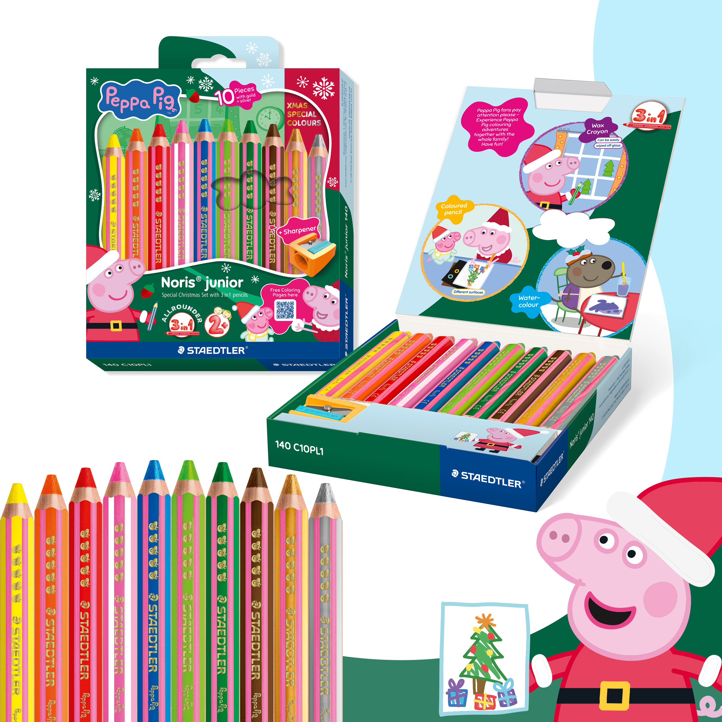 STAEDTLER Buntstift NJ Peppa Promo 100% PEFC