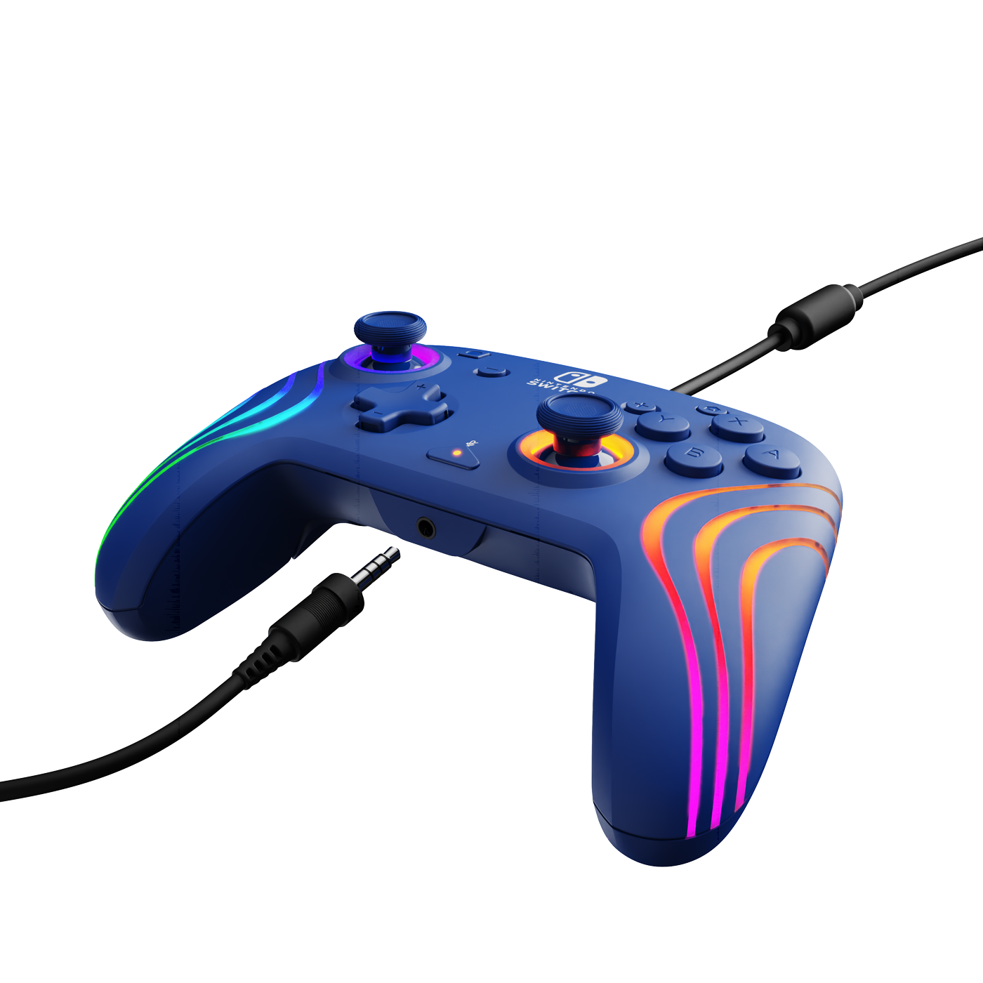 PDP Controller Afterglow Wave blau Switch Nintendo Switch Zubehör