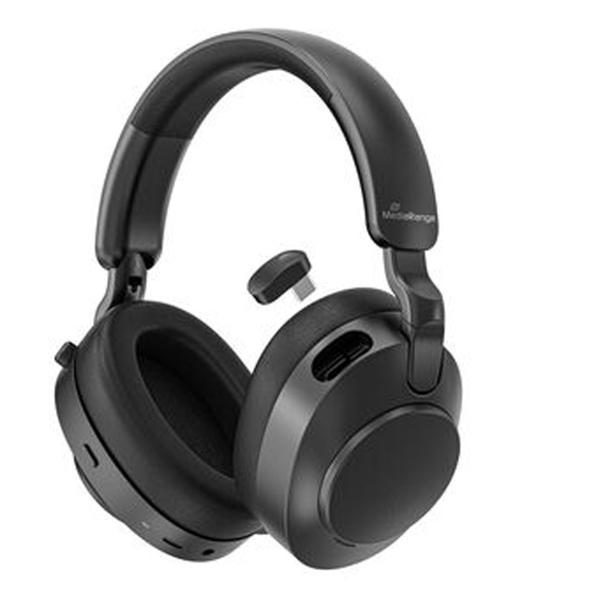 MediaRange Over-Ear Hybrid ANC Kopfhörer Mikrofon-Arm 800mAh