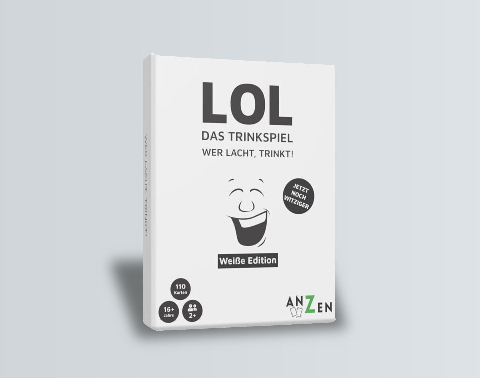 ANZEN - LOL - Das Trinkspiel - Weiße Edition