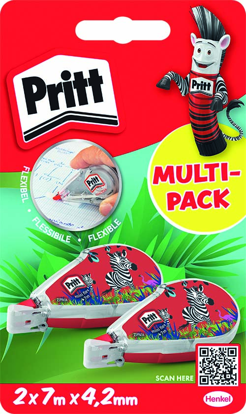 Pritt Korr.Roll. Mini BTS25 2St. retail Heften,Lochen,Kleben