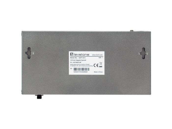 LevelOne PoE+Switch 8xGE PoE/1xGE/1xSFP 120W unmanag.Plastik