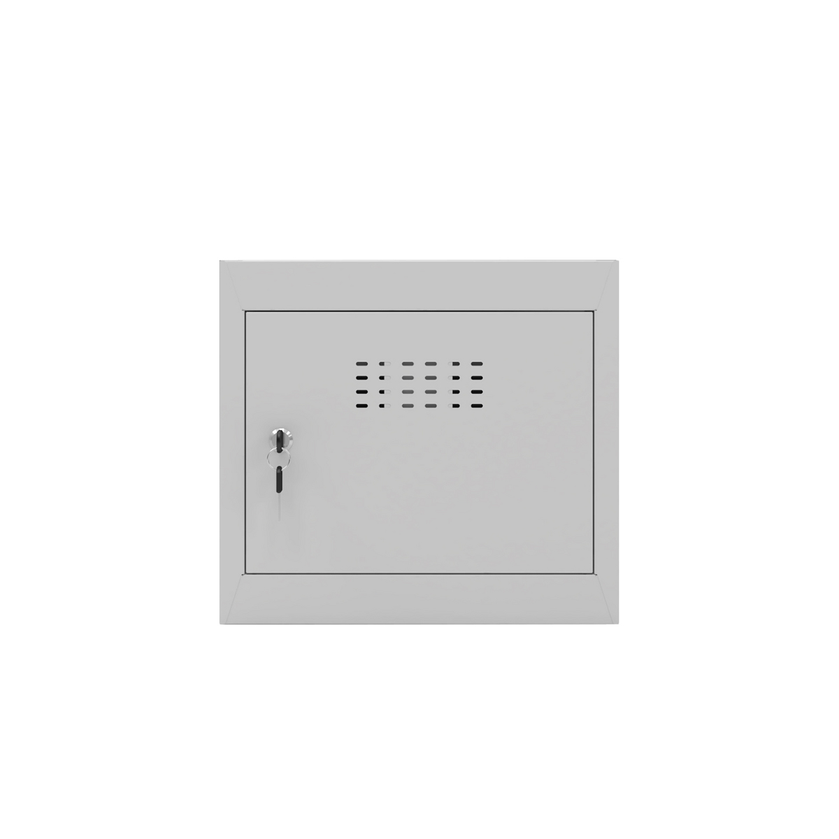 Phoenix Safe Würfelspind 44l klein Türschloss grau