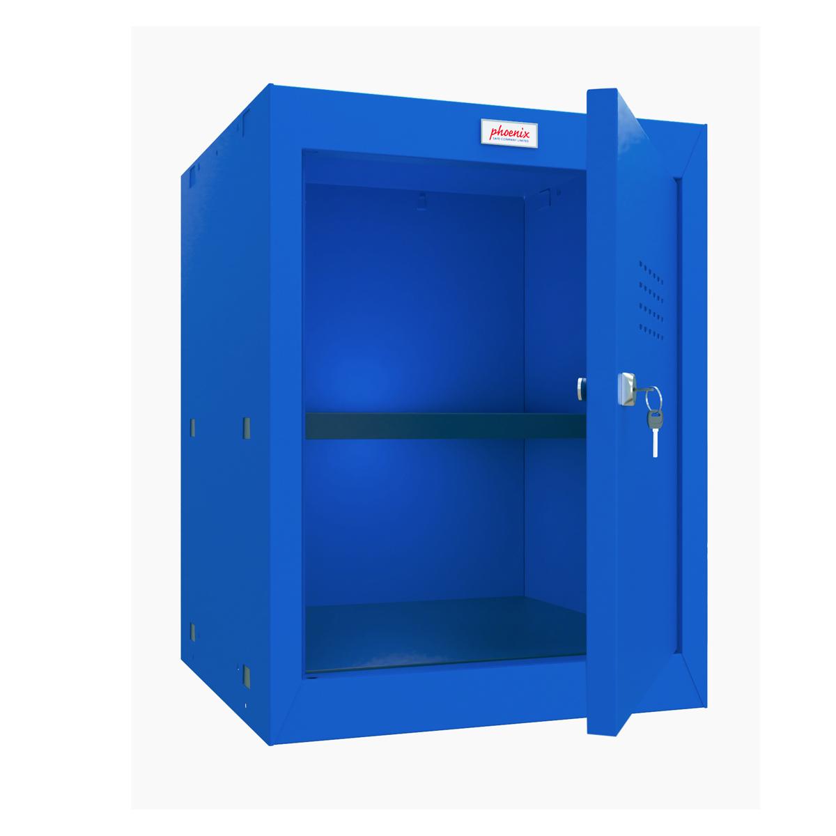 Phoenix Safe Würfelspind 66l Standard Türschloss  blau