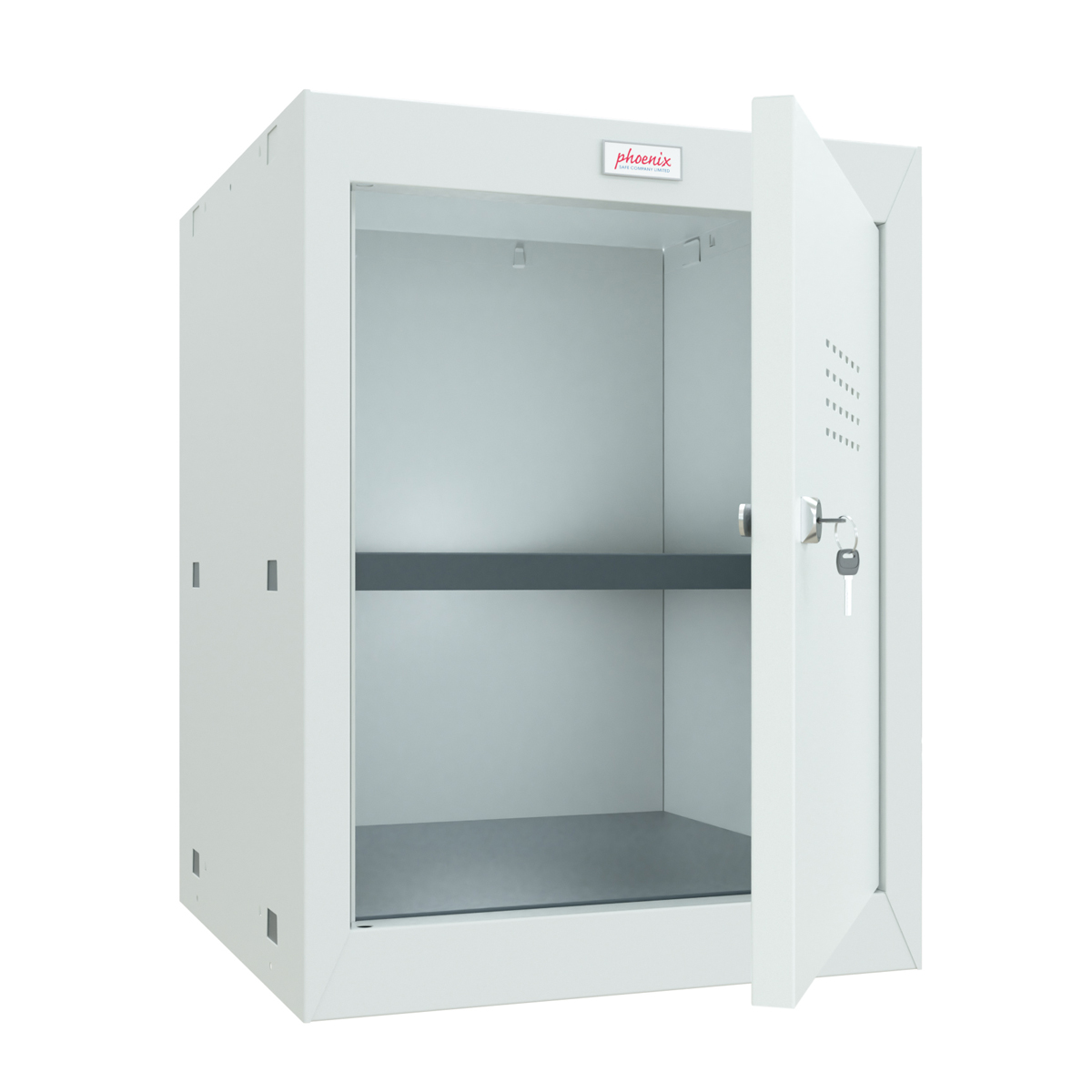Phoenix Safe Würfelspind 66l Standard Türschloss  grau
