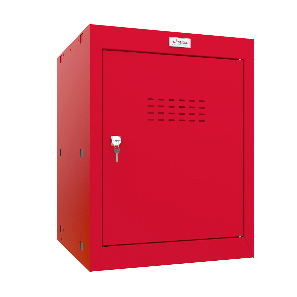 Phoenix Safe Würfelspind 66l Standard Türschloss  rot
