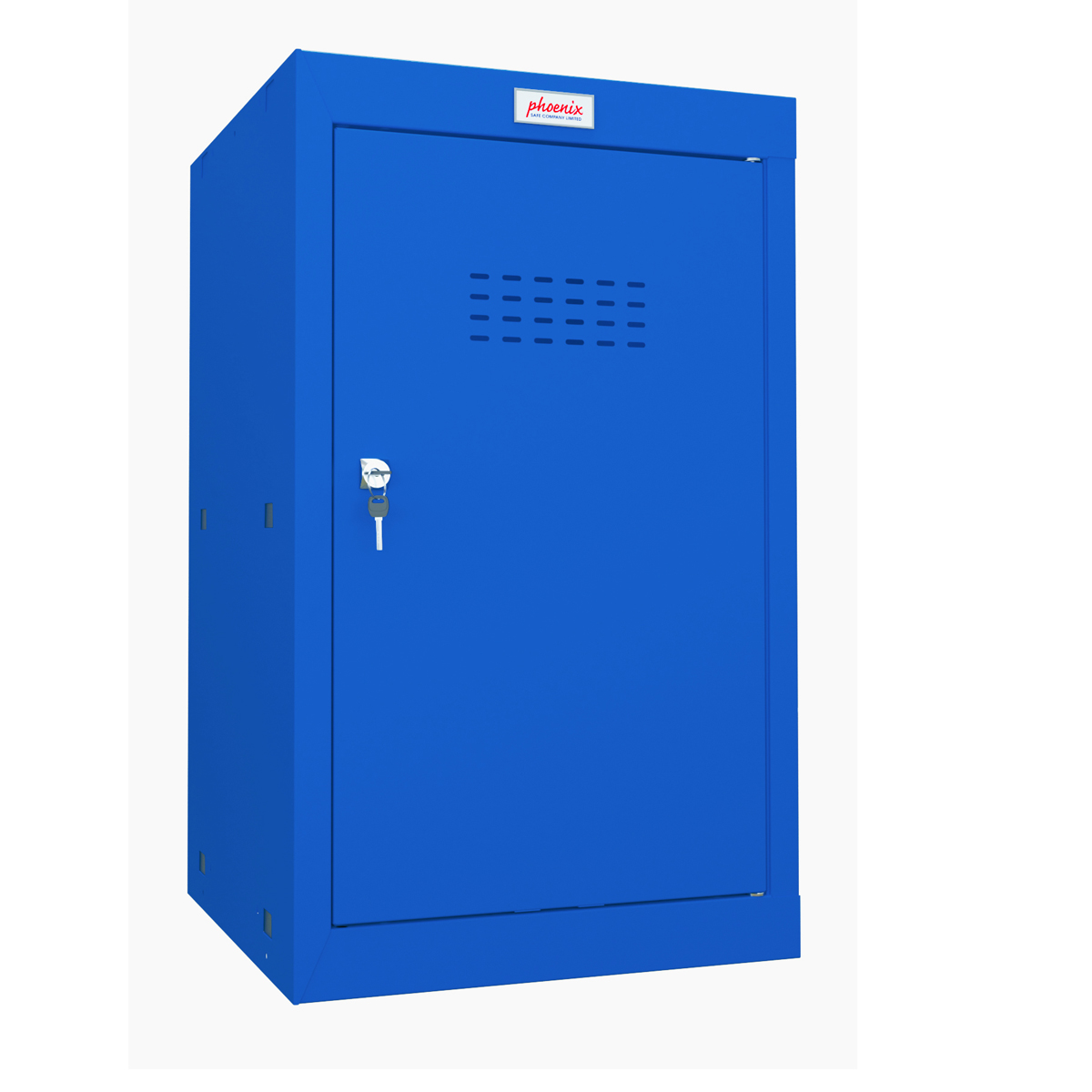 Phoenix Safe Würfelspind 87l höher Türschloss  blau