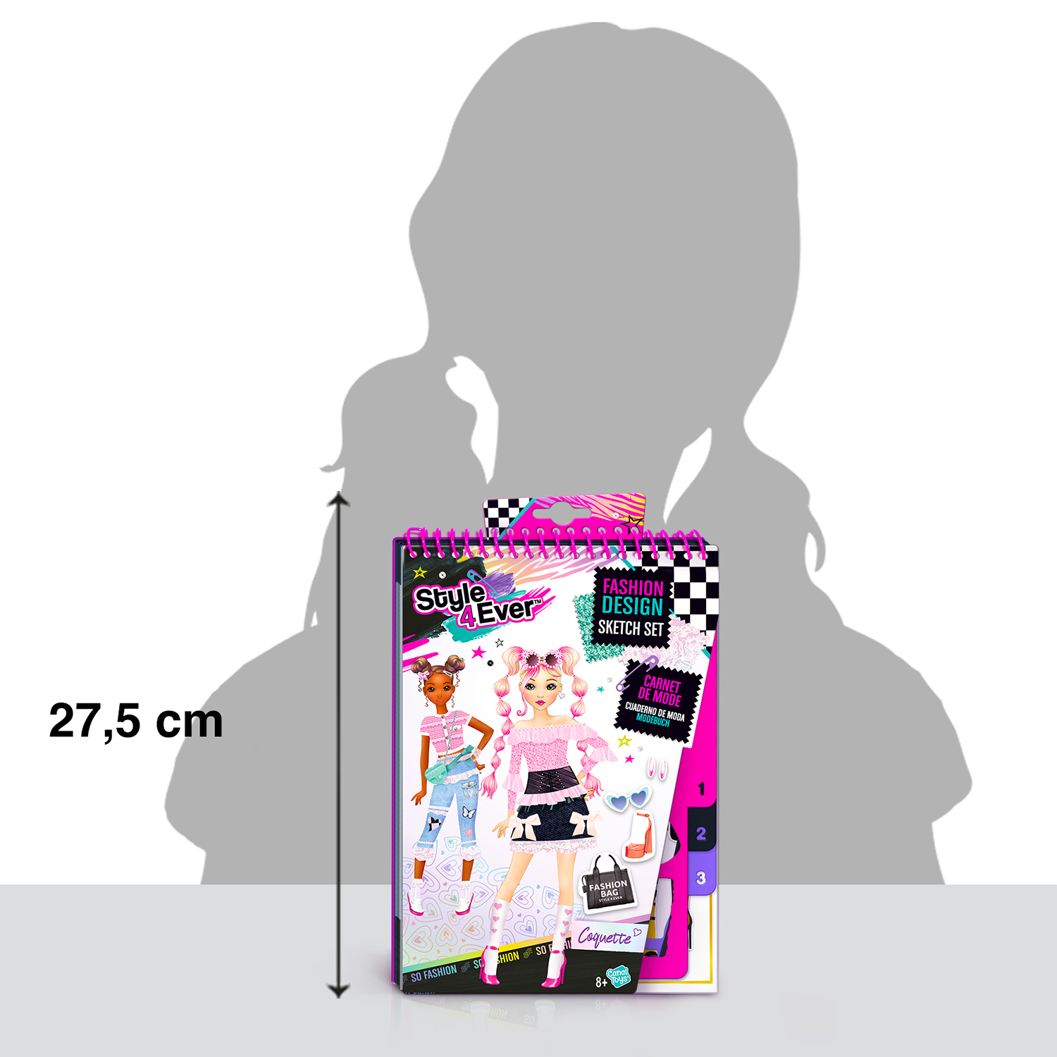 Canaltoys Fashion Designer Mini Sketchbook
