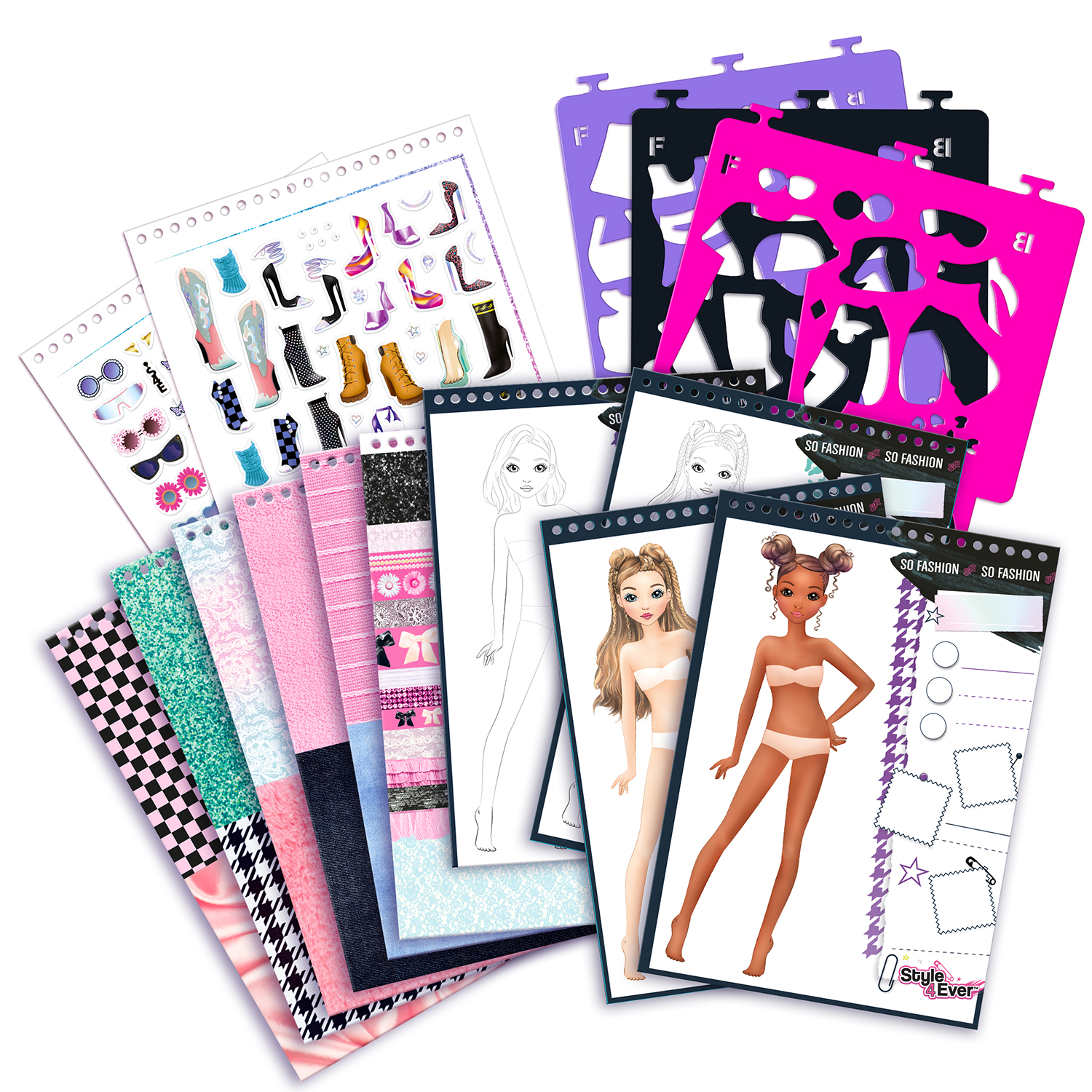 Canaltoys Fashion Designer Mini Sketchbook