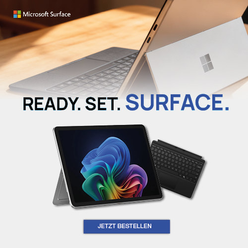 MS SURFACE 2.Hälfte Banner