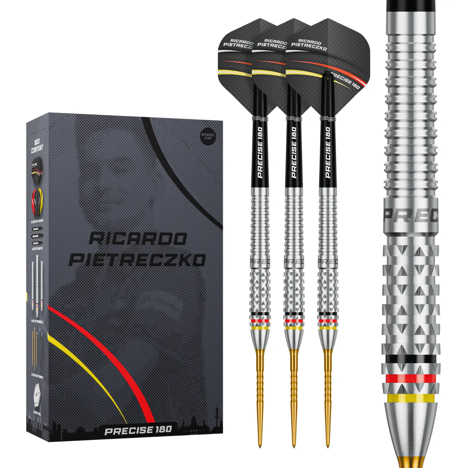 Precise180 - Steeldarts Ricardo Pietreczko - 23gr.