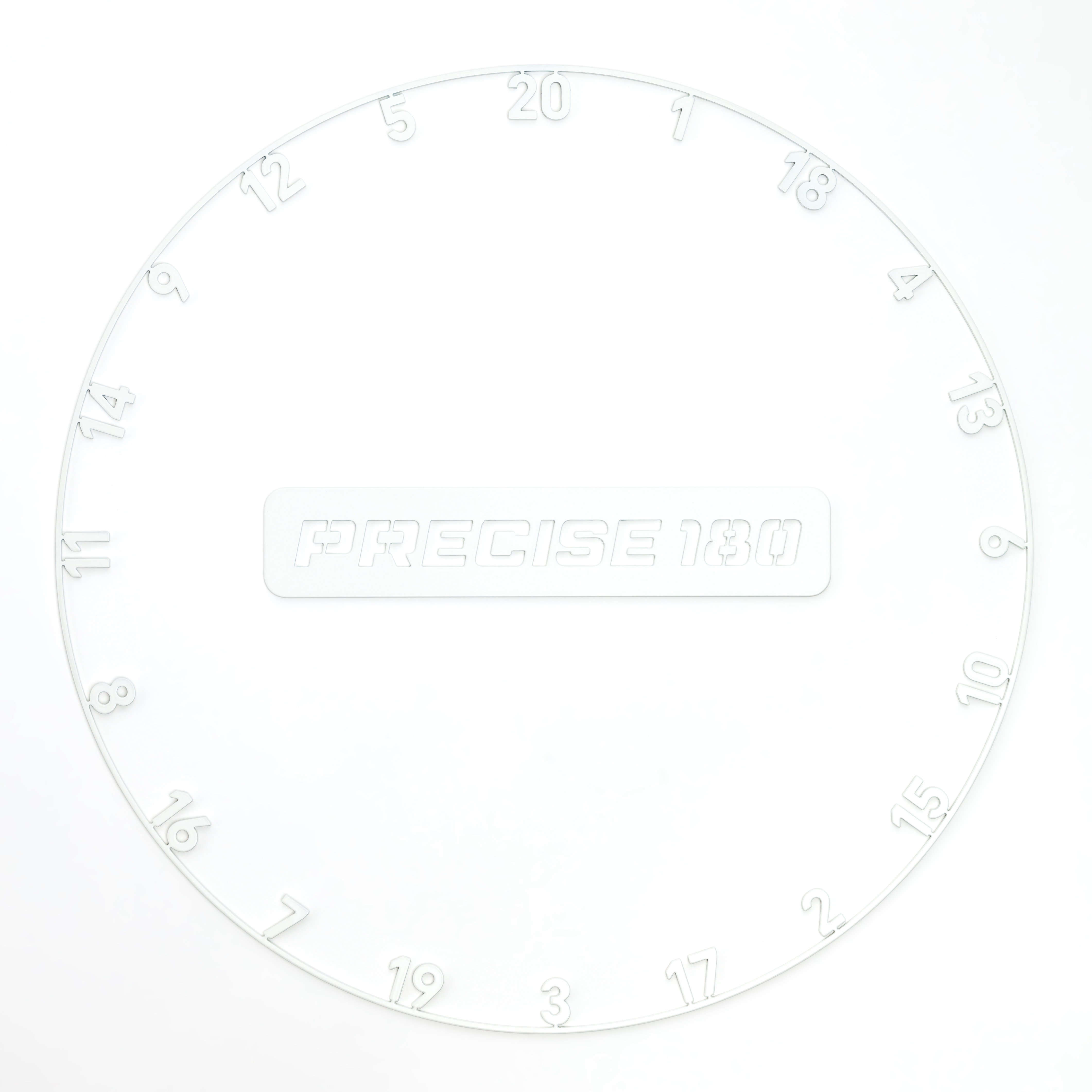 Precise180 - Endorphine Dartboard mit Nummernring