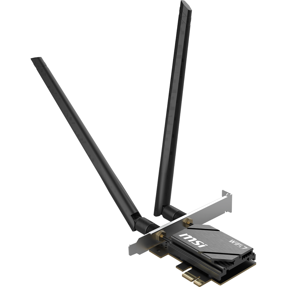MSI Herald BE6500 WiFi7 PCIe x1 card
