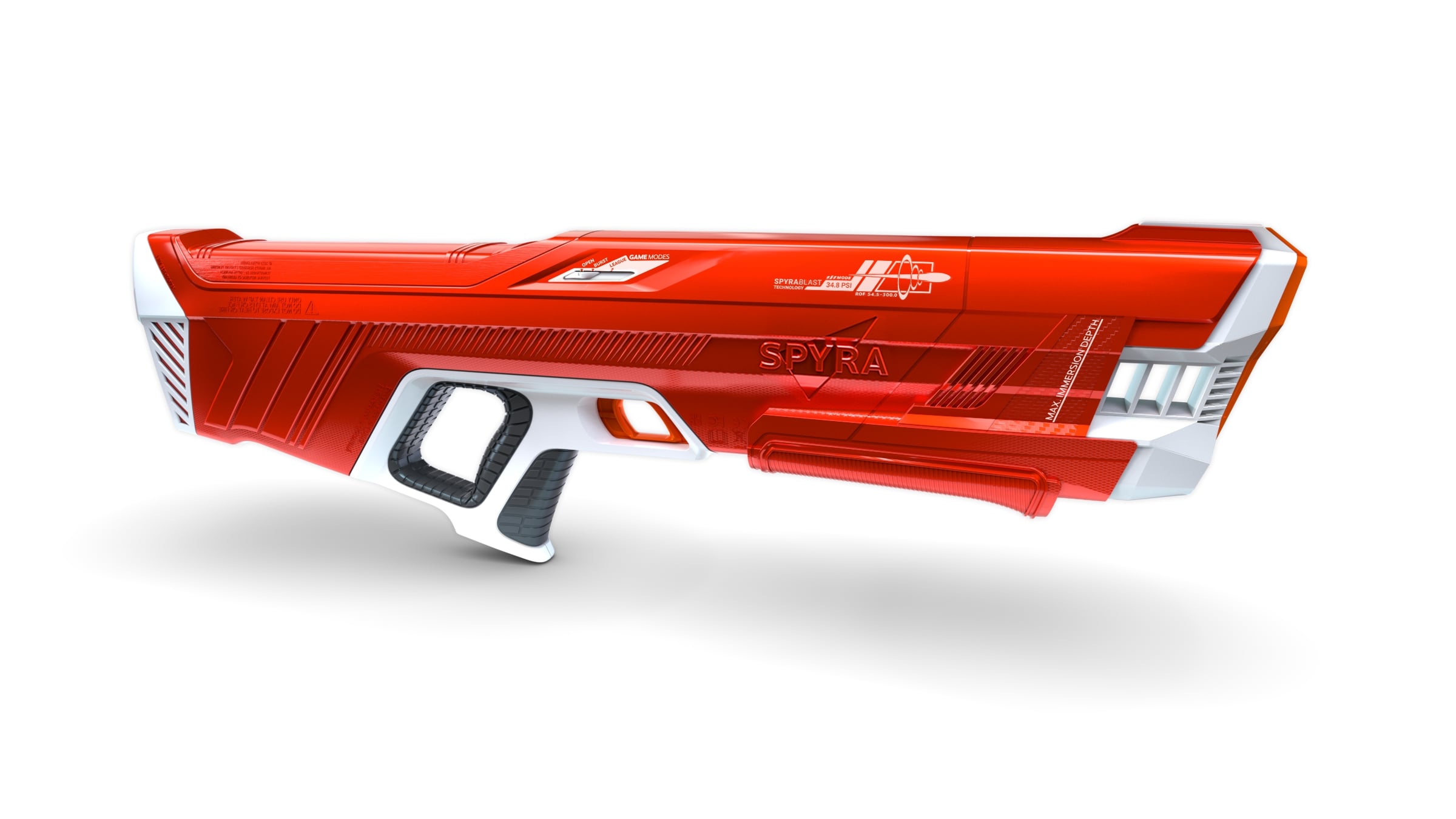 Spyra Three Wasserpistole rot