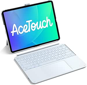 inateck Keyboard Ace Touch iPad 13 Compatible QWERTZ blue