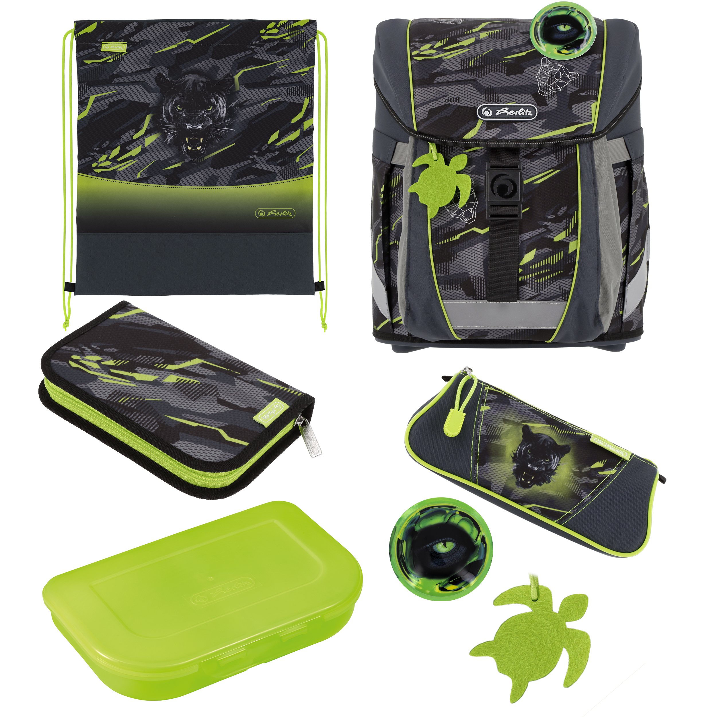 Herlitz Schulranzen Filo Active XL Wild Panther