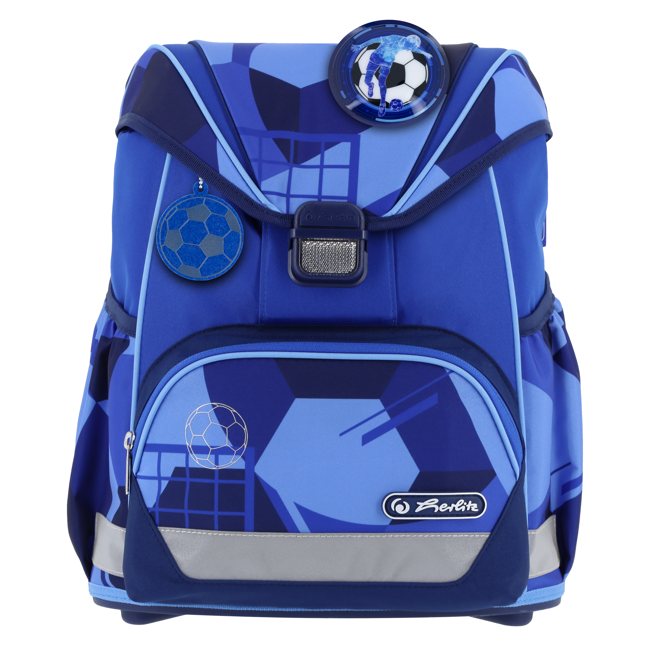 Herlitz Schulranzen UltraLight Plus Blue Goal