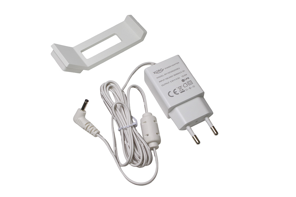 Xoro Digitaler Bilderrahmen 10,1 Zoll WLAN IPS Touch Weiß