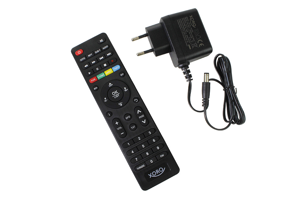 Xoro Sat Receiver DVB-S2 HD USB-Recorder Mediaplayer