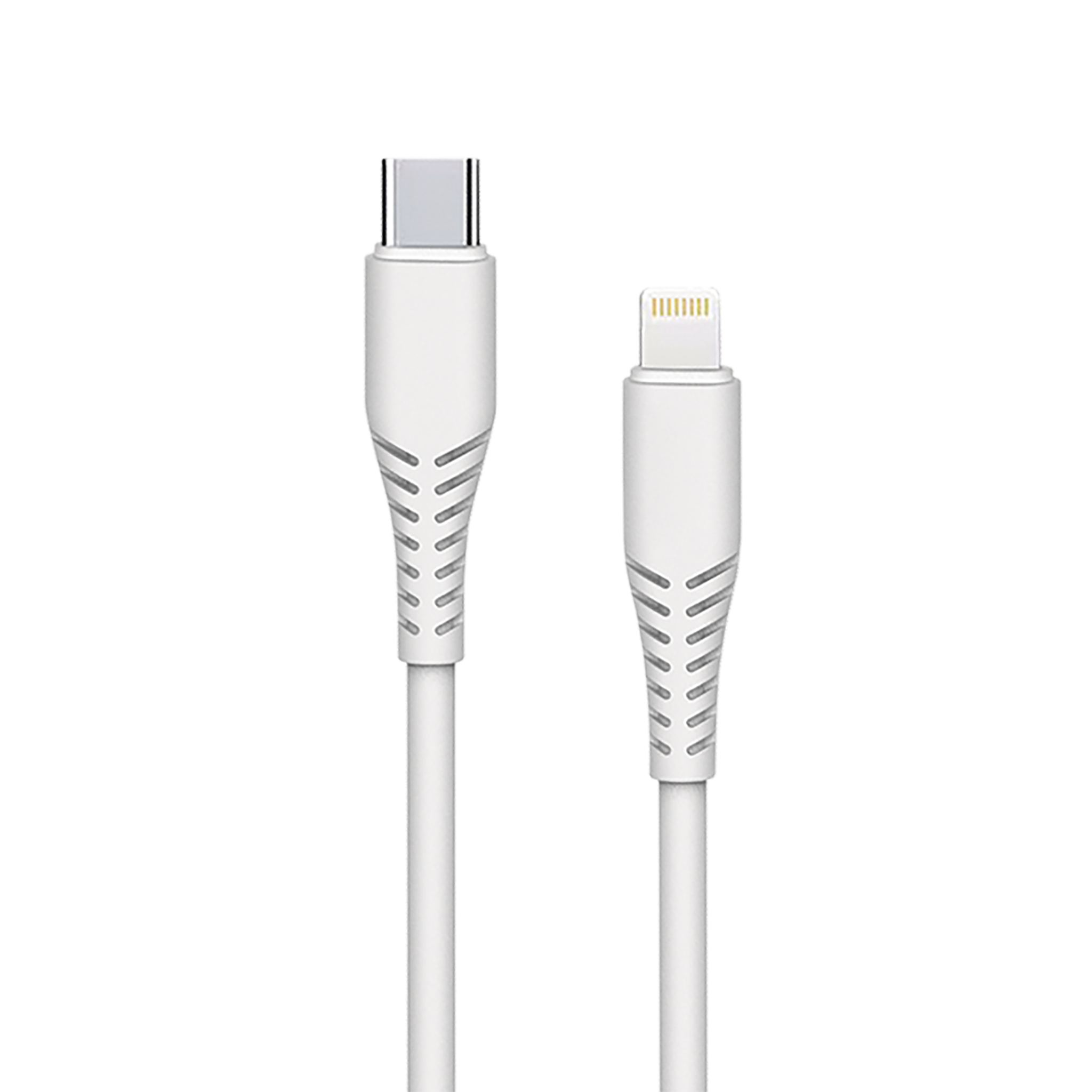 2GO USB Datenkabel USB-C 3.1 auf Lightning Basic Line 1m ws