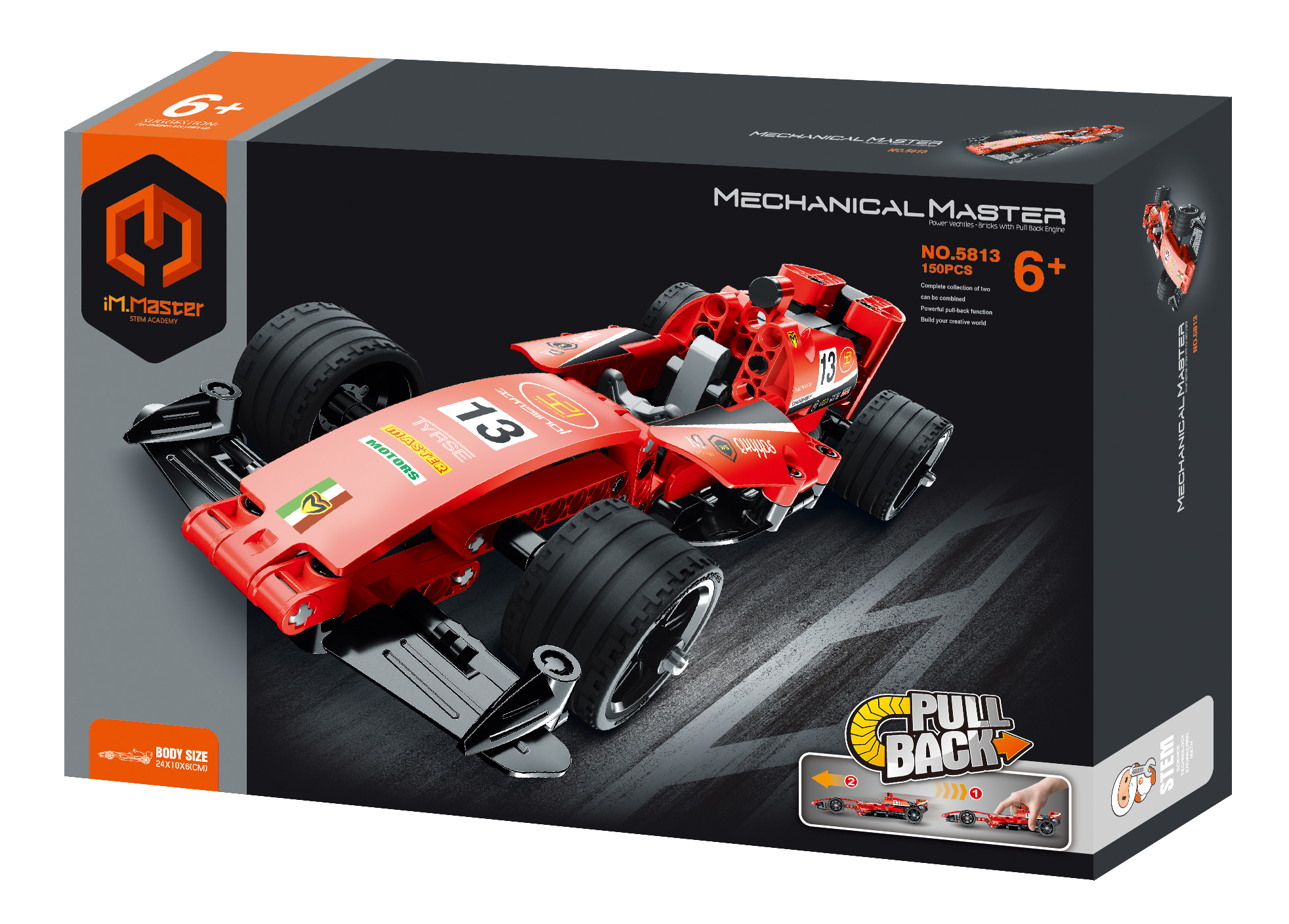 IM MASTER Pull Back F1 - 146 Pieces