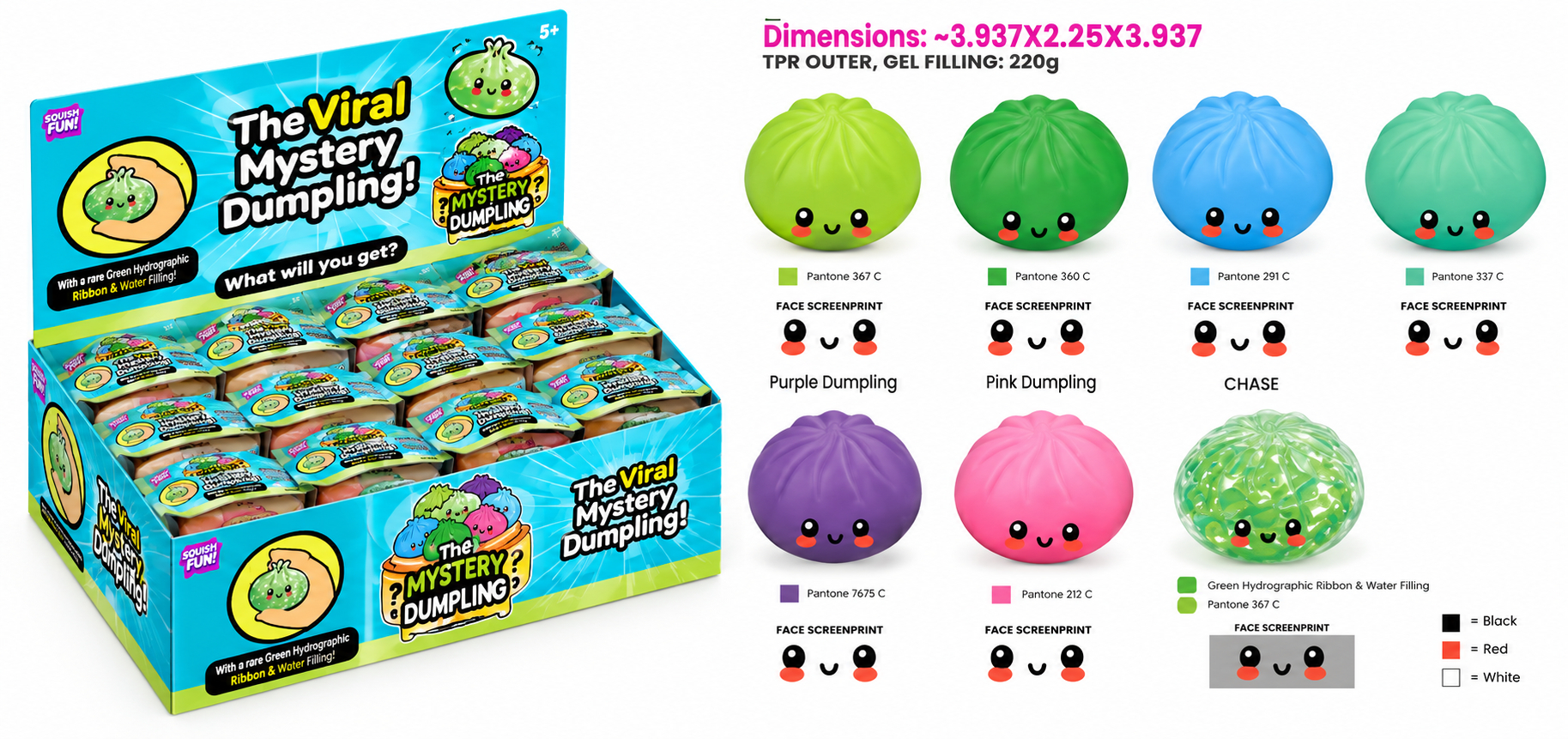RMS CrazyFun Dumpling Green Holographic