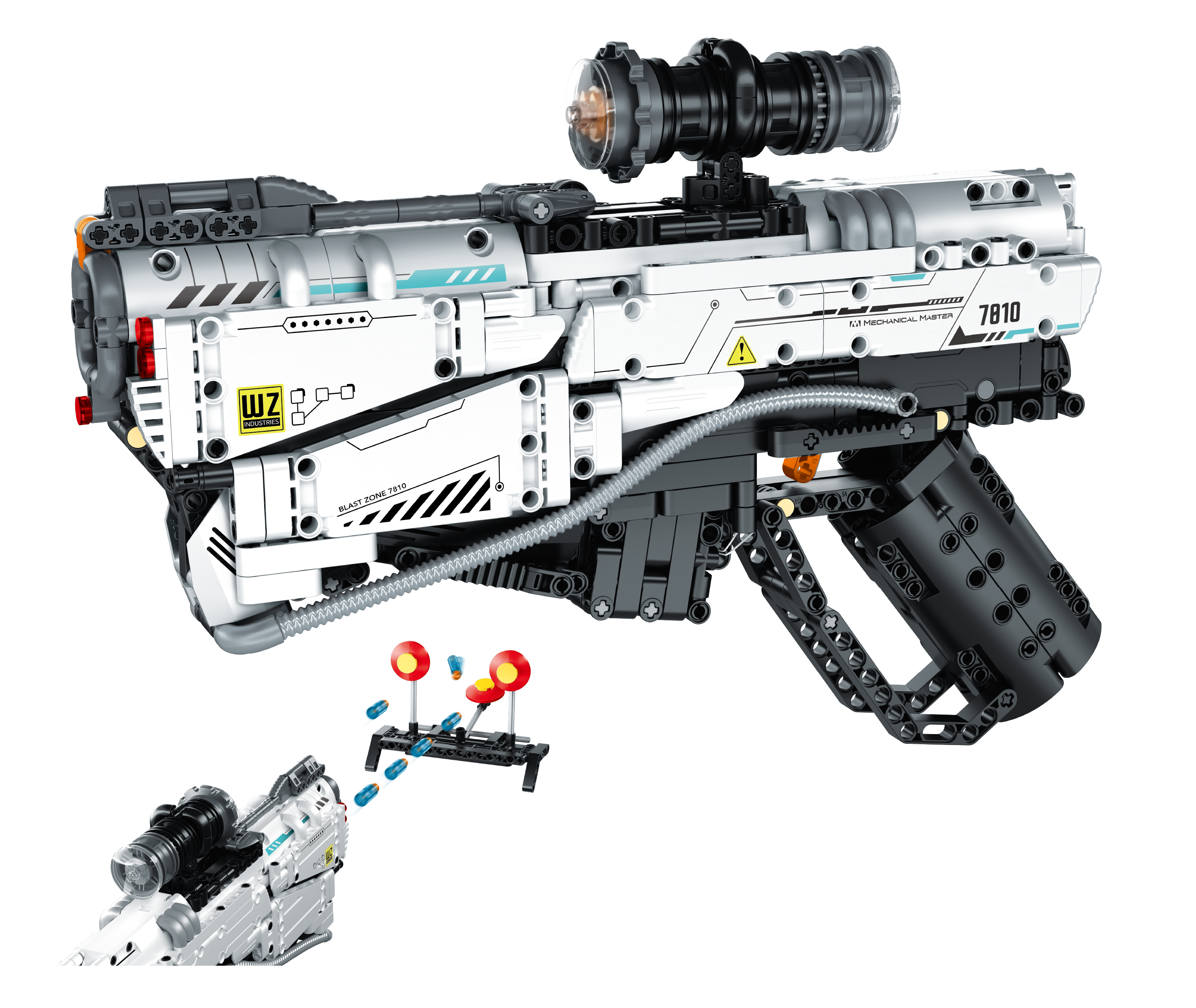 IM MASTER Mechanical Gun - 869 Pieces